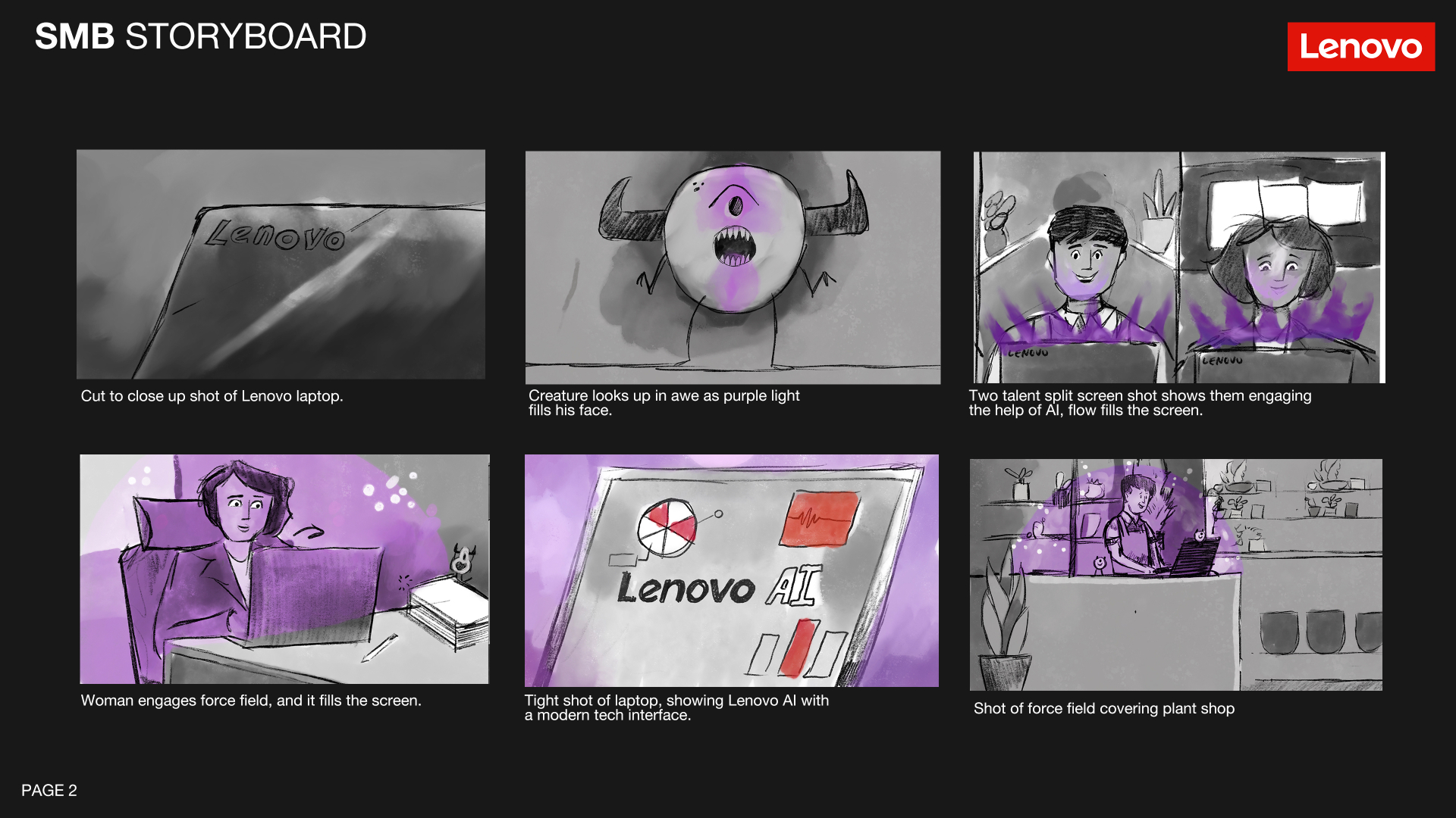 Lenovo SMB storyboard